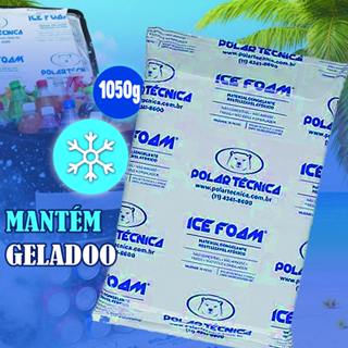 Ice Foam 1050G Reutilizável Gelo artificial Espuma em Oferta na Shopee