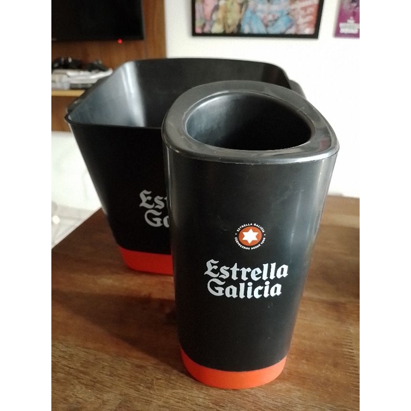 Balde e Cervegela Estrella Galicia
