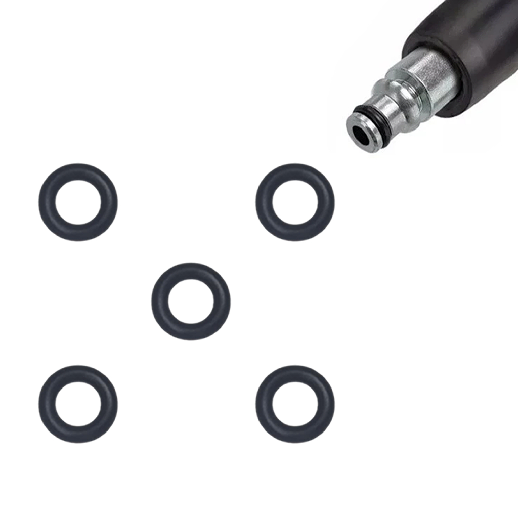 Anel Oring Borrachinha Vedação Compatível Com Mangueira Black Decker PW1400-B2 - 05 Unidades