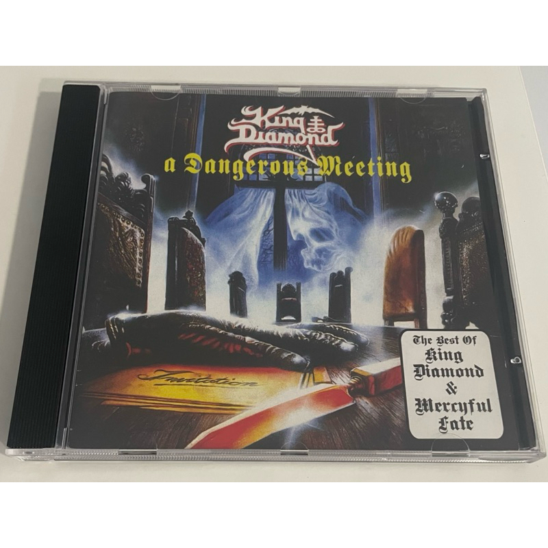 King Diamond A Dangerous Meeting CD Importado Ucrânia de 2009