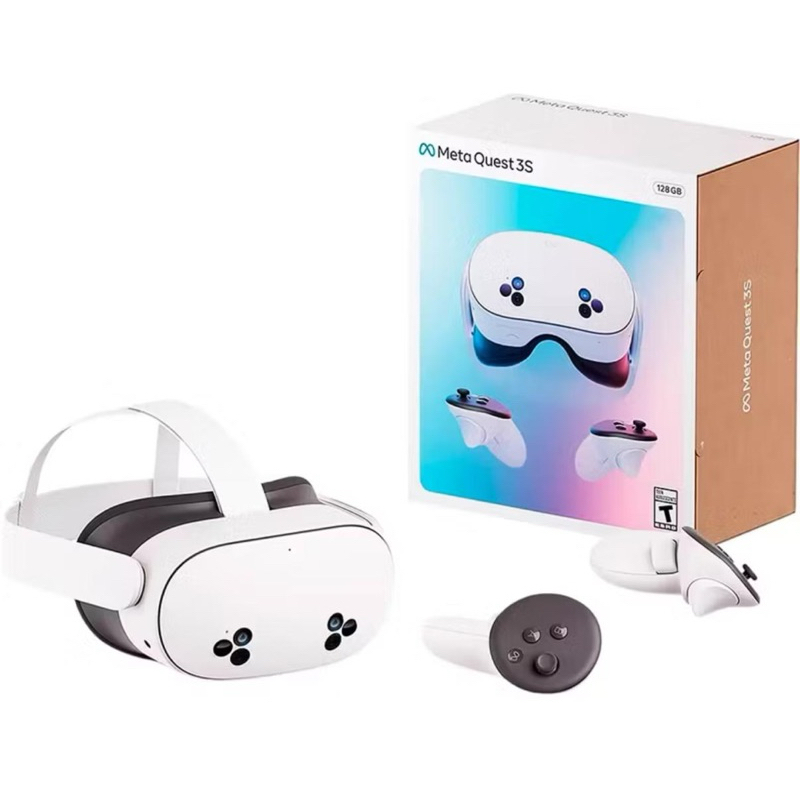 Óculos De Realidade Virtual Meta Quest 3s - 128gb Branco Produto Novo Caixa lacrado 100% Original