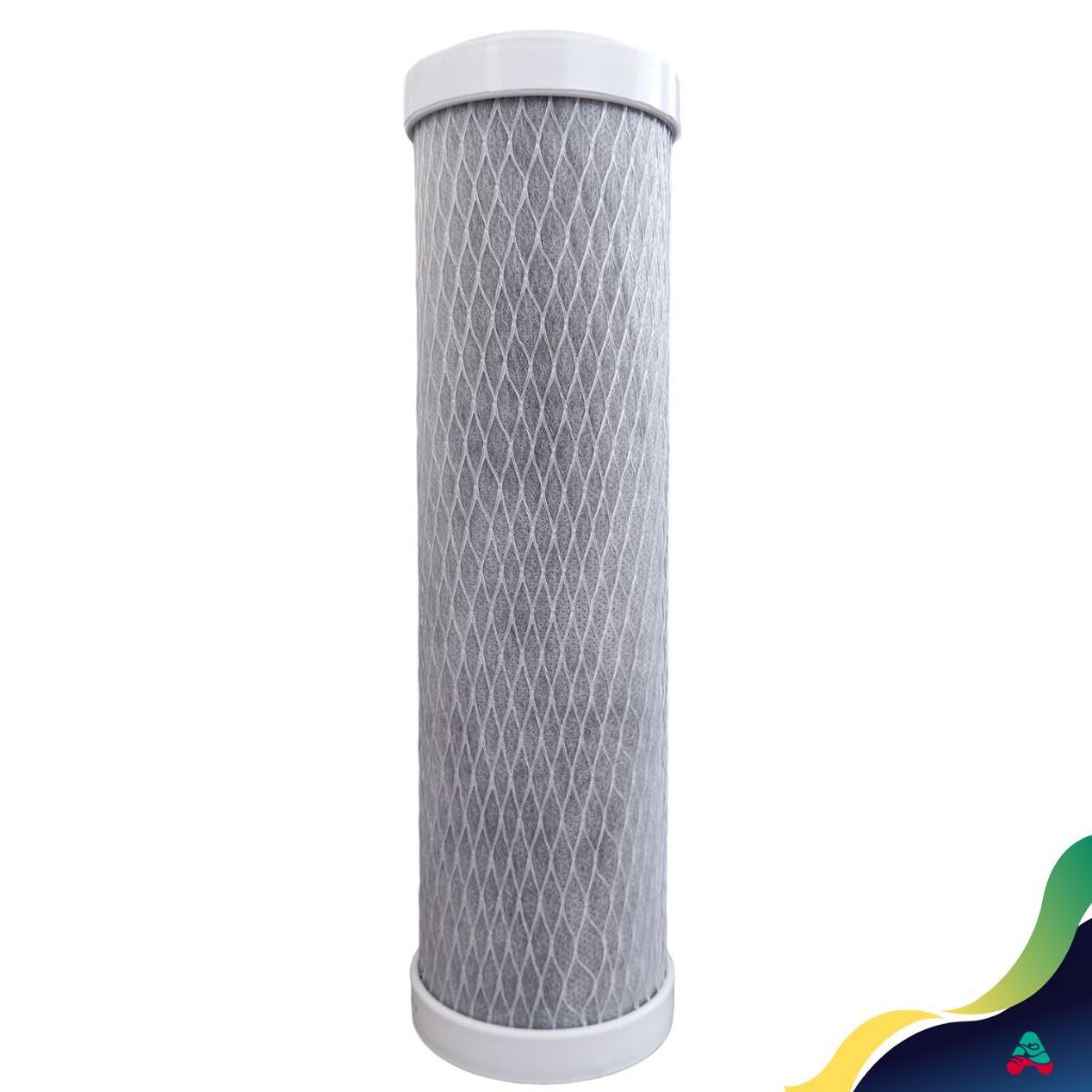 Refil para filtros carvão ativado (block) 9 3/4" bebedouro, ponto de uso, pia em Oferta na Shopee