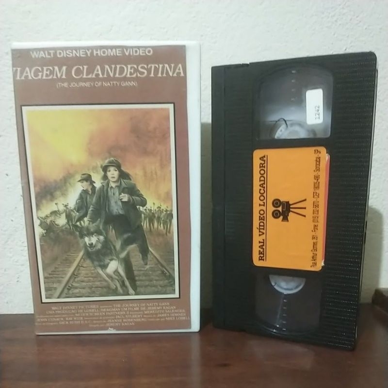 VHS Viagem Clandestina - Walt Disney (Legendado)