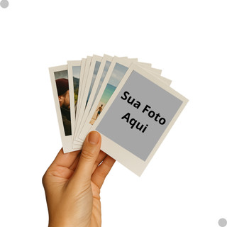Mini Foto Personalizadas 4K Retro Premium - Envio Imediato
