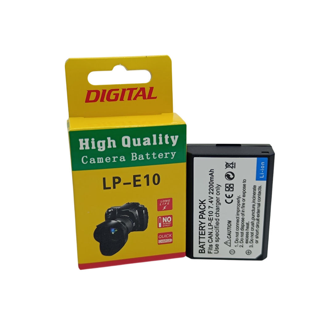 Bateria Lp-e10 Pra Canon EOS 1100D 1200D 1300D 1500D X50 X70 X80 X90 Rebel T3 T5 T6