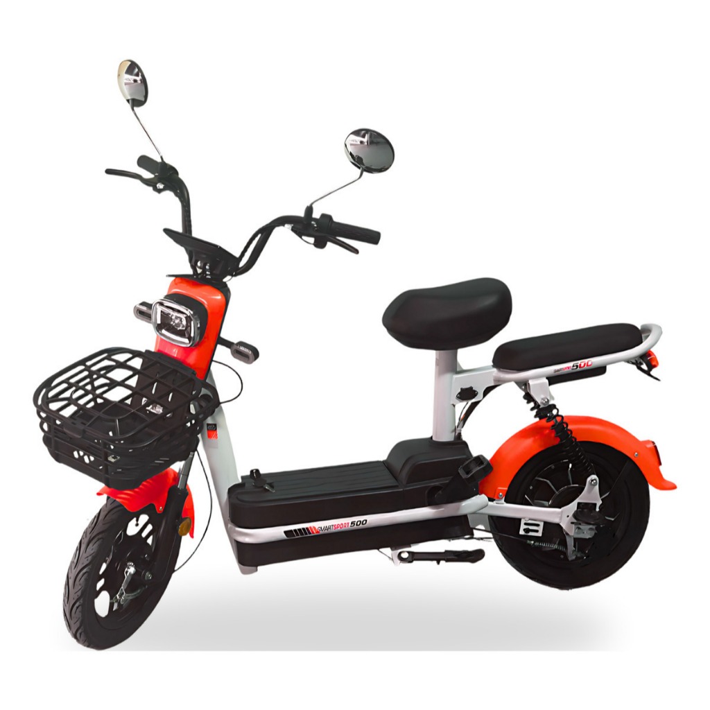 Bicicleta Elétrica Mini Moto Adulta 500w WeHawk Basket 32Km/h Autonomia 40Km