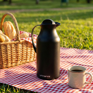 Garrafa Térmica 1 Litro Com Alça Para Café Chá Leite Água Chimarrão Tererê Escritório Cozinha Unitermi Siena em Oferta na Shopee