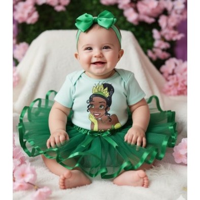 Body Temático Bebe Tiana a Princes e o Sapo Mesversario Bory Bori Bory Bodi Fantasia Bebe Menina em Oferta na Shopee