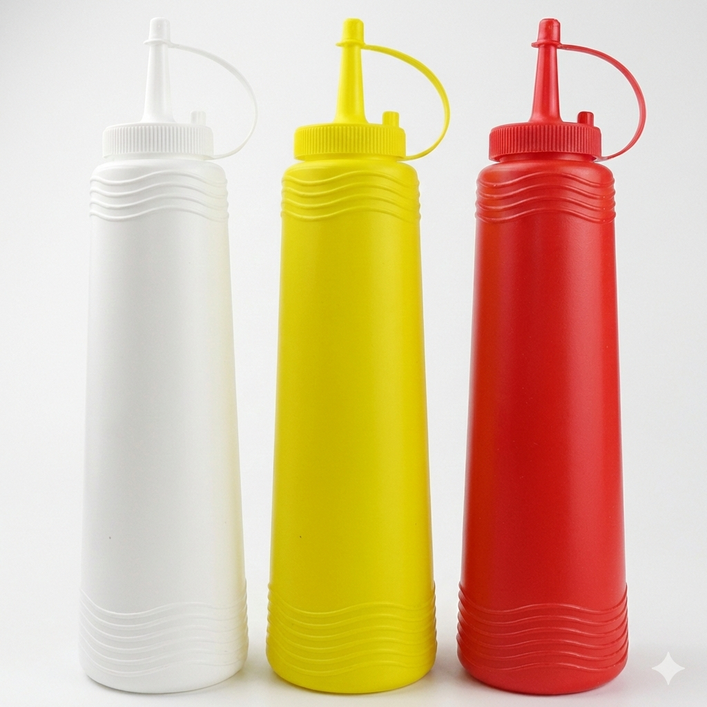 30 Bisnagas Molho Catchup Maionese Mostarda Bisnaga 400 ml