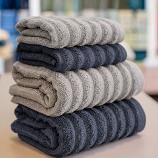 Jogo de Toalha de Banho 100% Algodão 4 Peças Gigante Grossa Excelente Absorção Banhão Habitat Wave em Oferta na Shopee