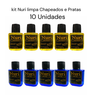 Kit Nuri limpa Chapeados e Pratas Original - 10 Unidades em Oferta na Shopee