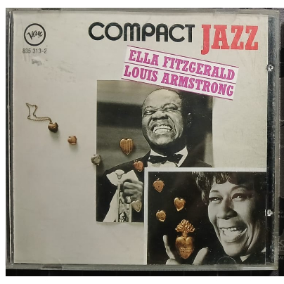 CD Compact Jazz Ella Fitzgerald Louis Armstrong