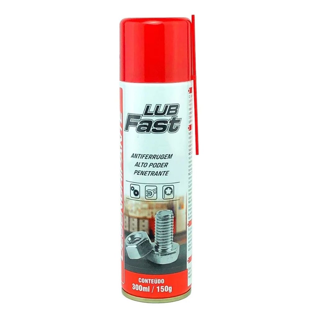 Lubrificante Antiferrugem Desengripante Lub Fast Uso Geral em Oferta na Shopee