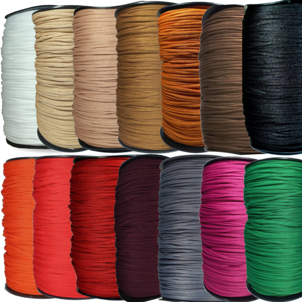 Fio Náutico Premium Cordão 500g 3mm 4mm 5mm 100% Poliéster Crochê Tricô Macramé Bolsa Clutch Artesan