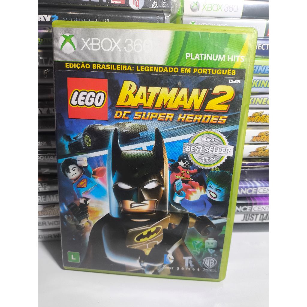 Lego Batman 2 Dc Super Heroes Xbox 360 Mídia Física original