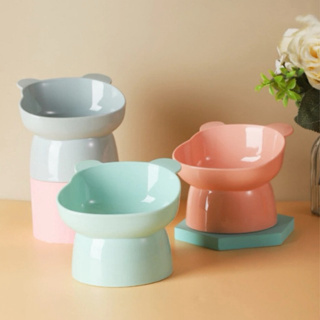 Comedouro Bebedouro Ursinho Elevado Para Caes e Gatos em Oferta na Shopee