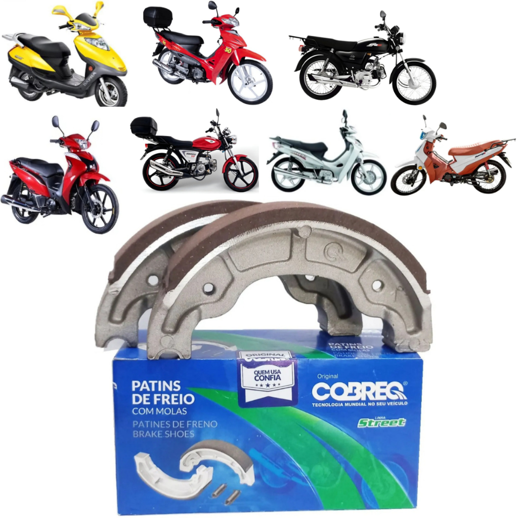 Lona Patim Freio Traseira DAFRA SMART 125 JOY / ZIG 50 SUPER 50 100 - SUNDOWN WEB 100 - SHINERAY PHOENIX 50 / JET 125