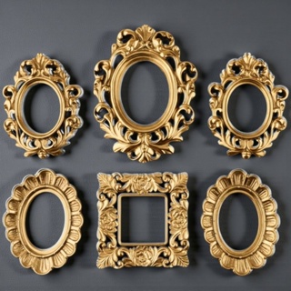 molduras decorativas parede vintage clássica retrô casa ambientes home decor. em Oferta na Shopee