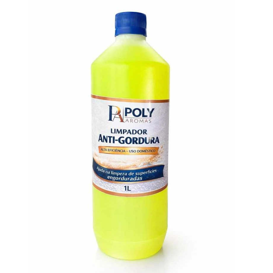 Desengordurante 1L Para Piso Fogão Chapas Gordura Coifas PolyAromas