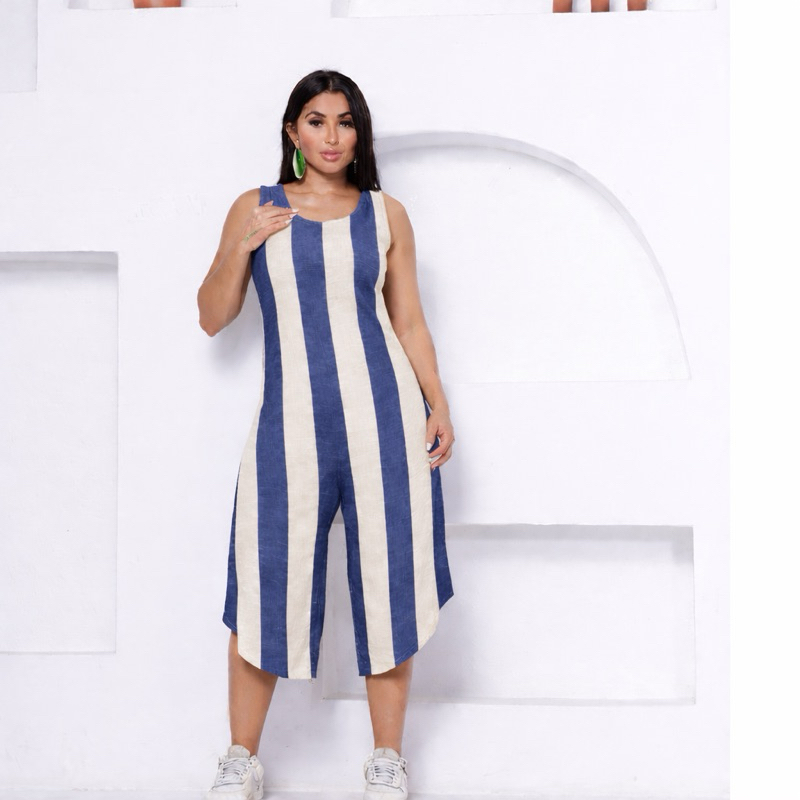 macaquinho Envio Rápido larguinho regata pantacurt moda feminina verão casual em Oferta na Shopee