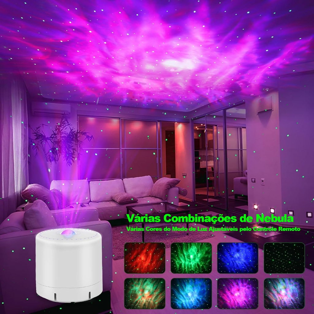 Lâmpada De bola de projeção estelar usb Para Decoração Lâmpada noturna De Atmosfera De Quarto De Casa