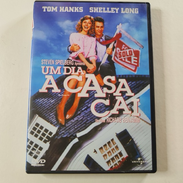 DVD - Um Dia A Casa Cai - Tom Hanks - Sessão Da Tarde - Dublado