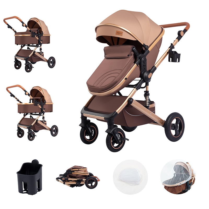 Carrinho 3 em 1 Europeu Luxo, reversível, Modelo Europeu Luxo -P7 em Oferta na Shopee