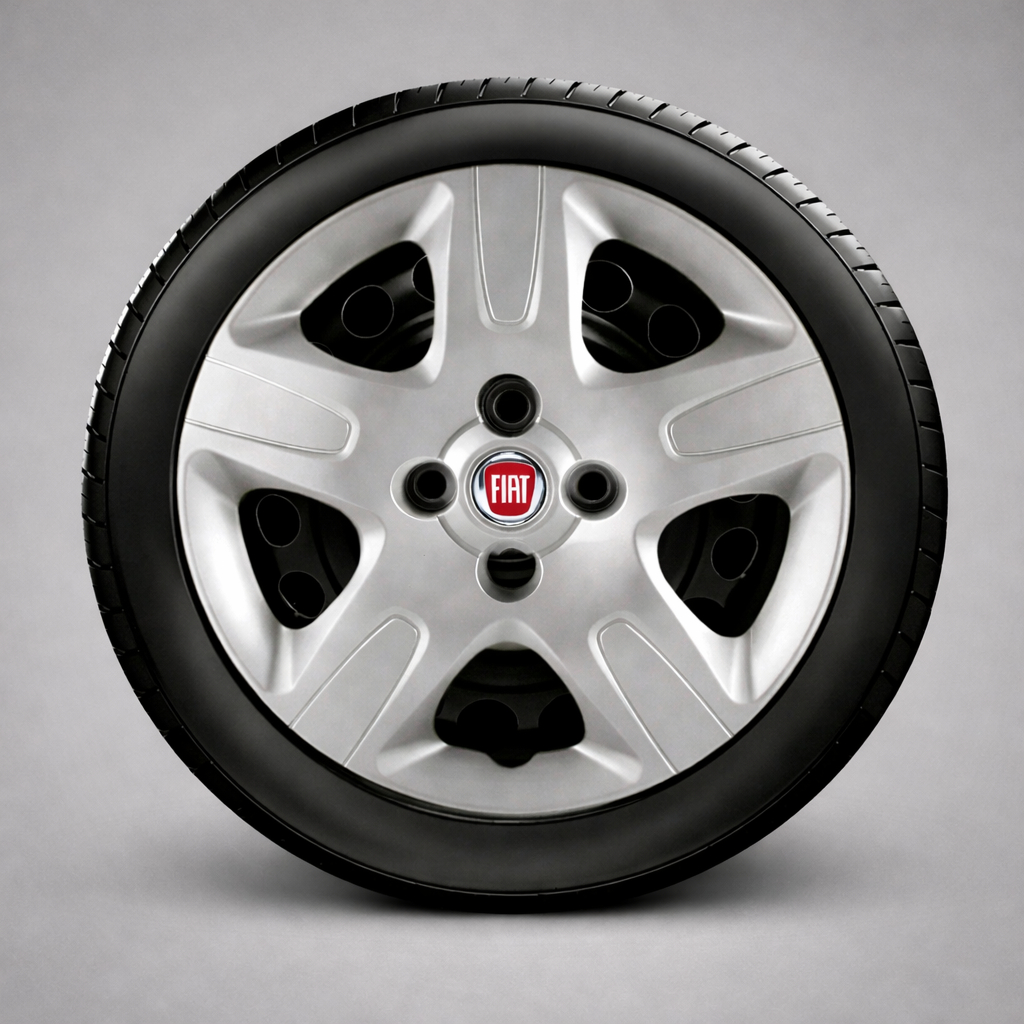 Kit 4 Calotas Aro 14 Fiat Strada 2012 A Prata 2015 em Oferta na Shopee