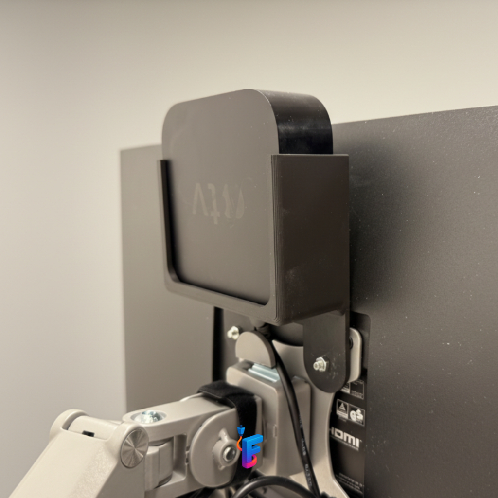 Suporte VESA para Apple TV – Fixação Traseira em Monitor / TV (75mm)