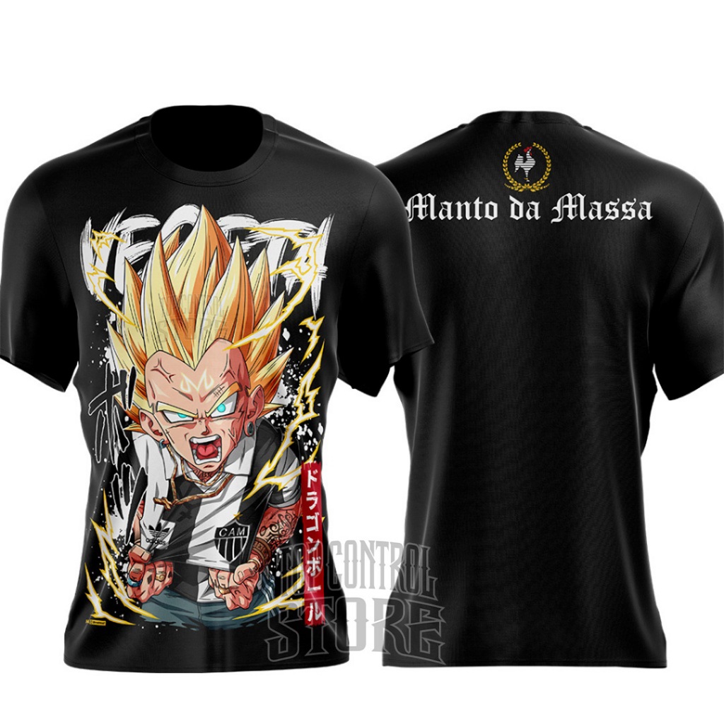 Camiseta Personalizada Vegeta Torcedor Times
