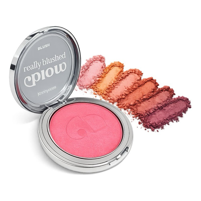 Blush Ruby Rose Blow Really Blushed – Cor Natural e Alta Pigmentação