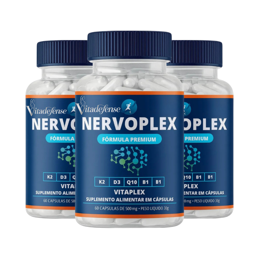 1x Nervoplex 60 Caps Original - Loja Autorizada - Suplemento Alimentar — imagem 2 de 2