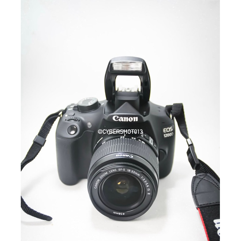 Camera Digital Canon EOS 1200D + Lente Profissional – DSLR 18mpx PRETA