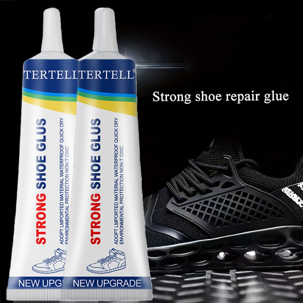 Adesivo para Sapatos de 60 ml, Cola de Plástico para Calçado, Ferramenta para Reparações Domésticas e ao Ar Livre