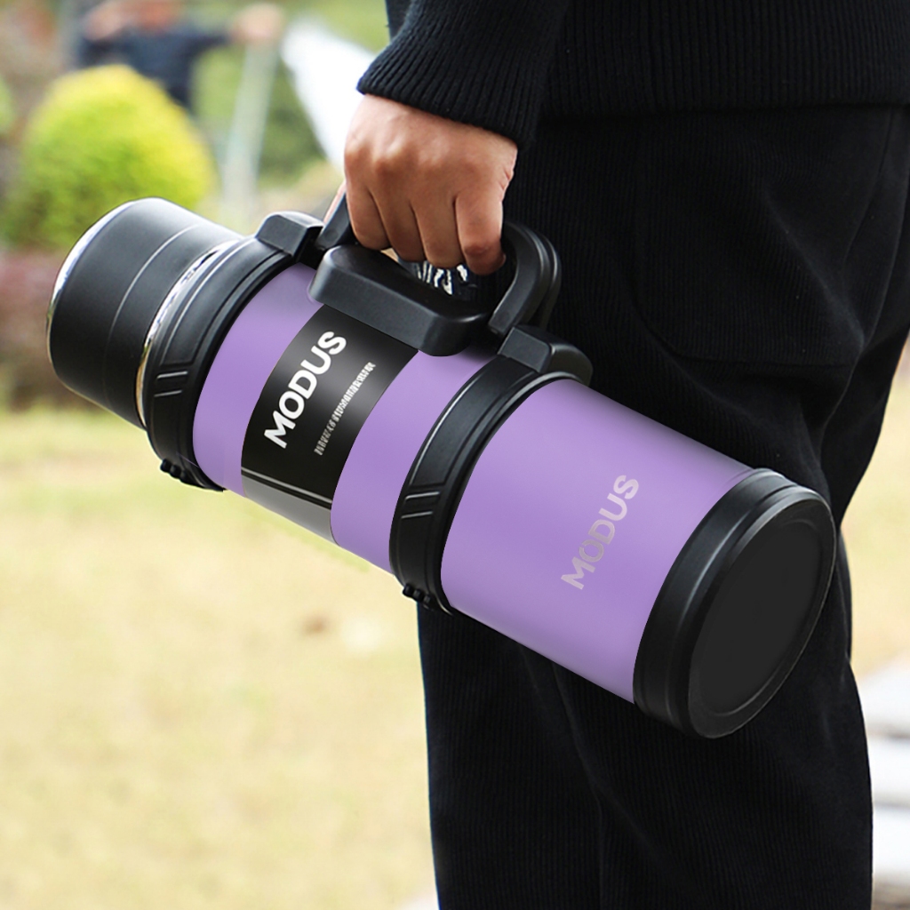 MODUS Garrafa Térmica 2,4L Aco Lnox Acampamento E Trilhas · foto 2