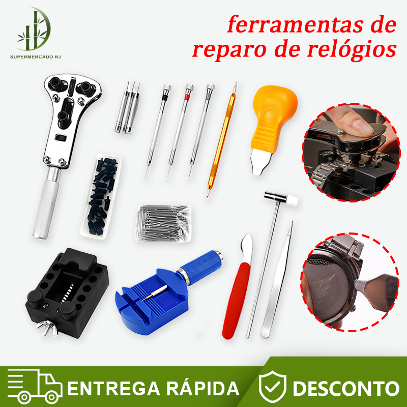 147 Pcs De Ferramentas Relojoeiro Ferramenta Ajuste pequeno Tirar Pinos E Gomos De Pulseira De Relógio em Oferta na Shopee