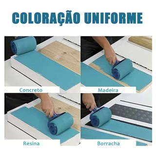 Pincel Rolo de Pintura Easy Glide de 6 Polegadas Rolo de Pintura Mágico para Pintura de Paredes + 72 cm cabo