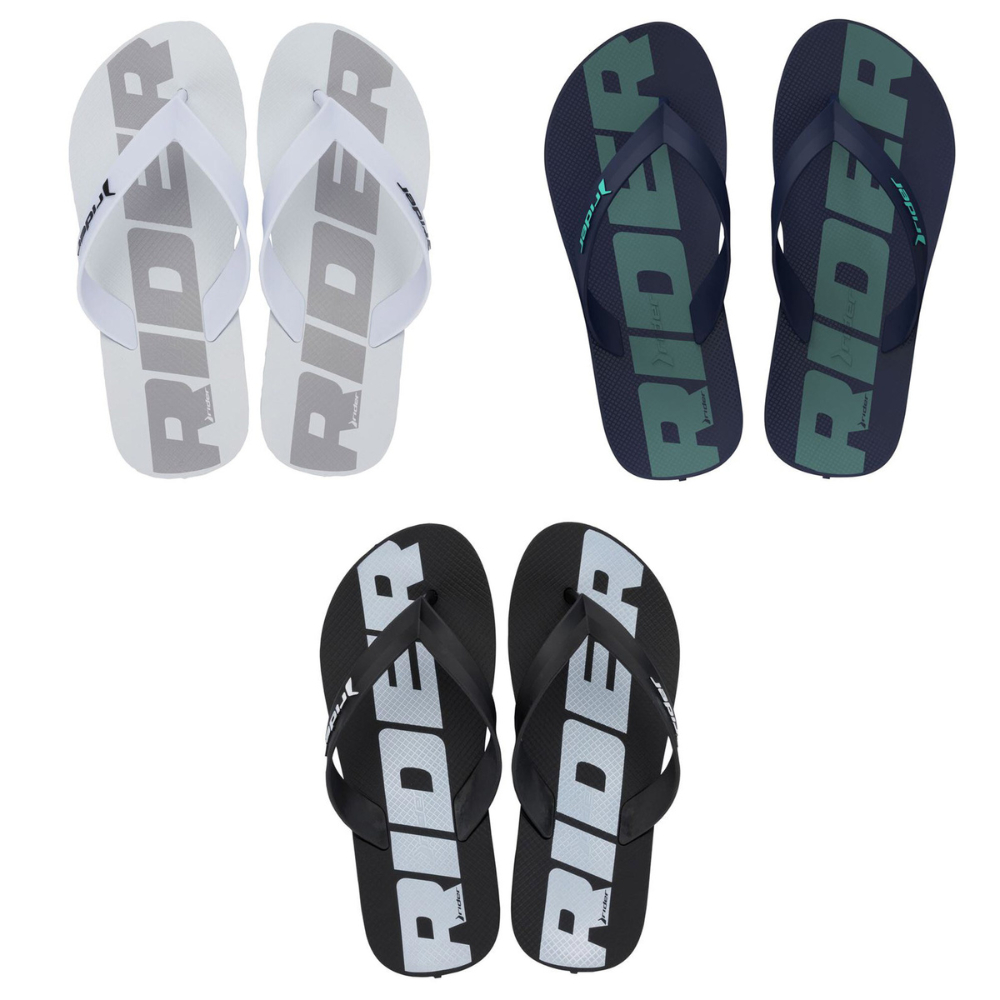 Chinelo Masculino Rider Feel Antiderrapante Leve Original