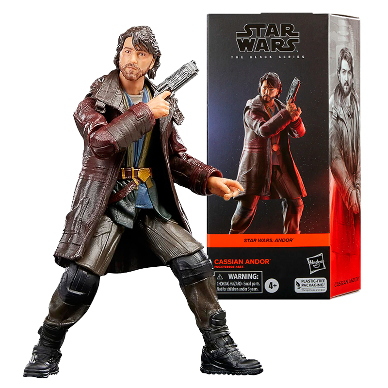 Boneco Star Wars Black Series CASSIAN ANDOR série Disney Hasbro HQSeTOYS