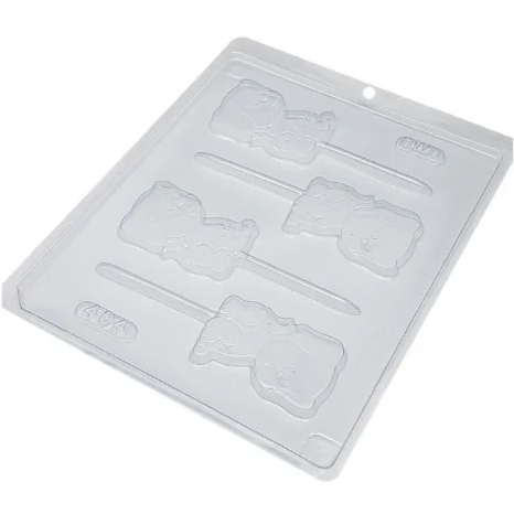 Forma de Acetato Pirulito Cachorro Cód. 404 BWB em Oferta na Shopee