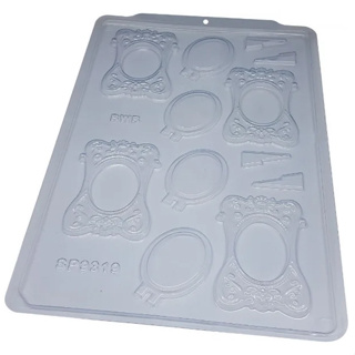 Forma de Acetato Porta Retrato Médio Cód. SP9319 BWB em Oferta na Shopee