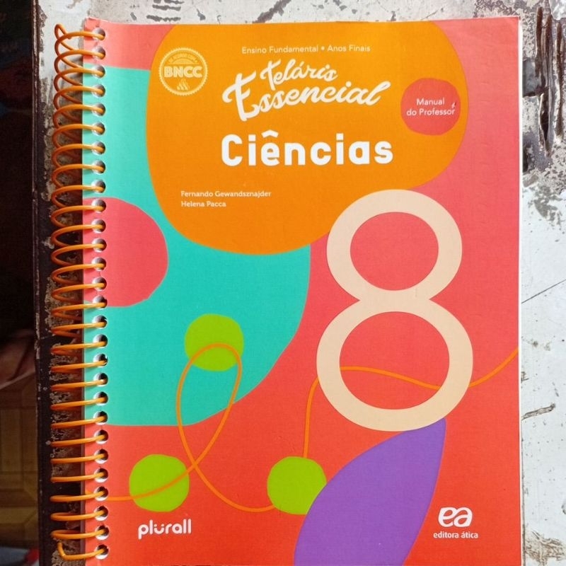 ciências telaris ciências 8 ano livro do professor reduzido