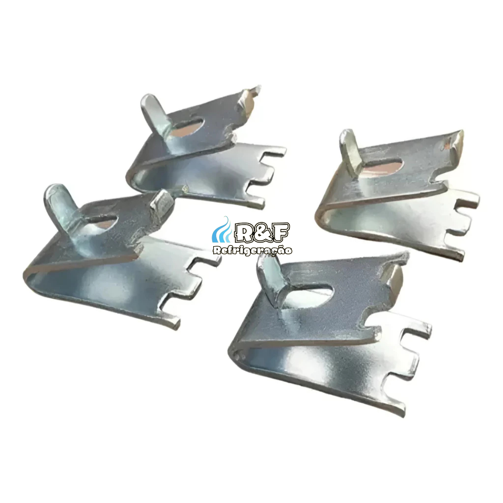 Kit 4 Suportes Grade Prateleiras Cervejeira METALFRIO IMBERA HUSSMANN GELOPAR E FRICON REFRIMATE