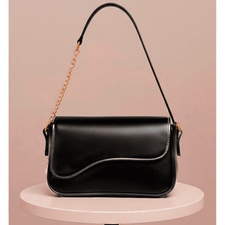 Bolsa Feminina Tiracolo com Alça de Corrente Design Moderno e Acabamento Premium em Oferta na Shopee