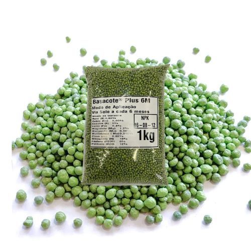 BASACOTE PLUS 6 M 16-8-12 1KG em Oferta na Shopee