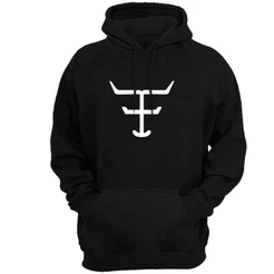 Moletom Masculino Texas Chifre Modelo Canguru Streetwear Com Bolso e Capuz