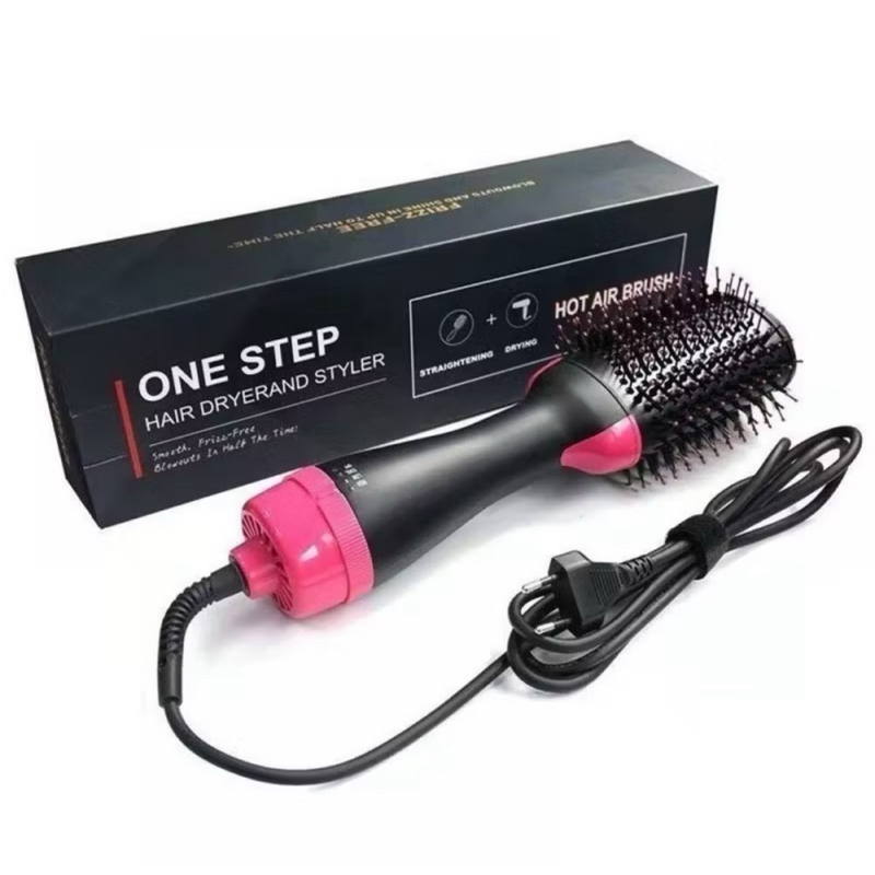 Escova Secadora Alisador Elétrica Quente Cabelo Com 3 Em1 Hair Styler APENAS 110V
