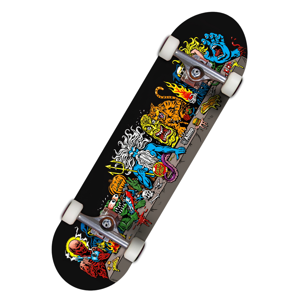 Adesivo Para Shape De Skate Santa Cruz A-071