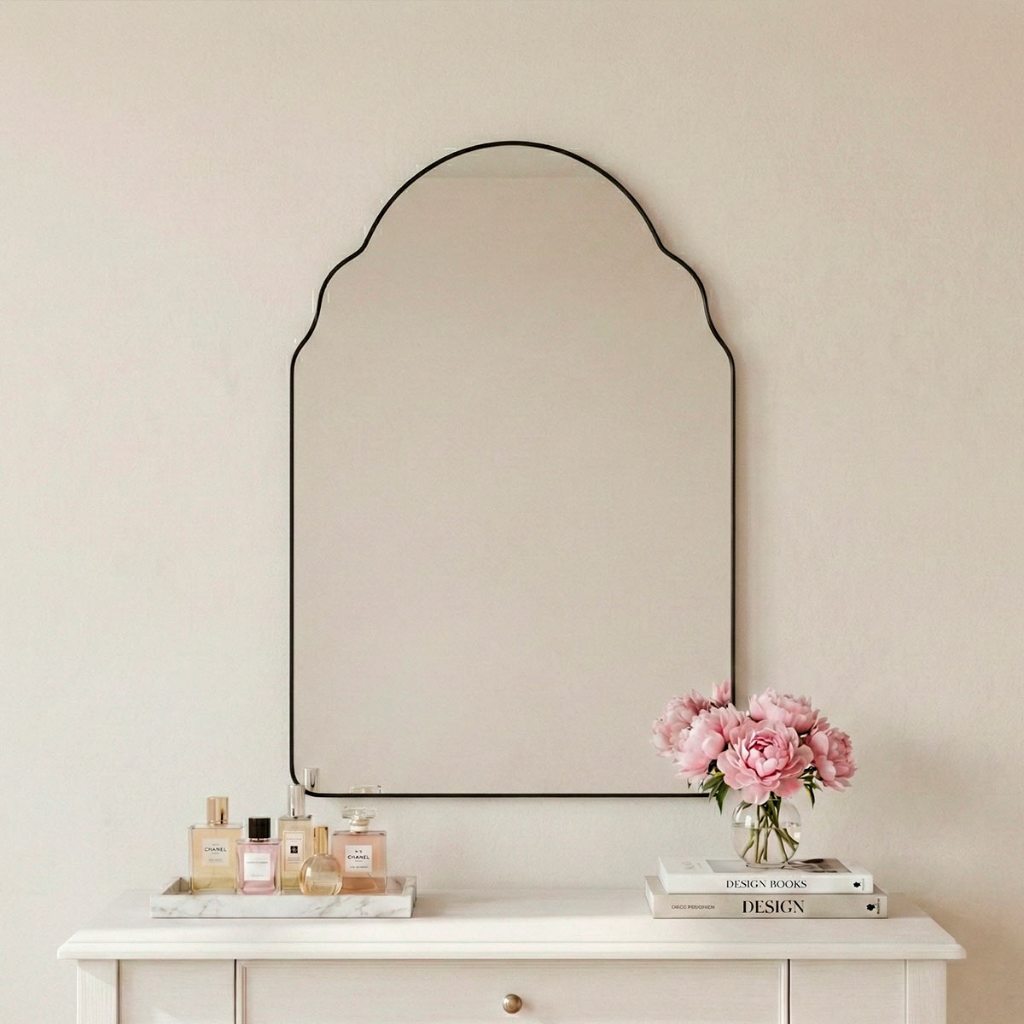 Espelho Orgânico De Parede Sala Lavabo 60x80cm - Mod. Marrocos em Oferta na Shopee