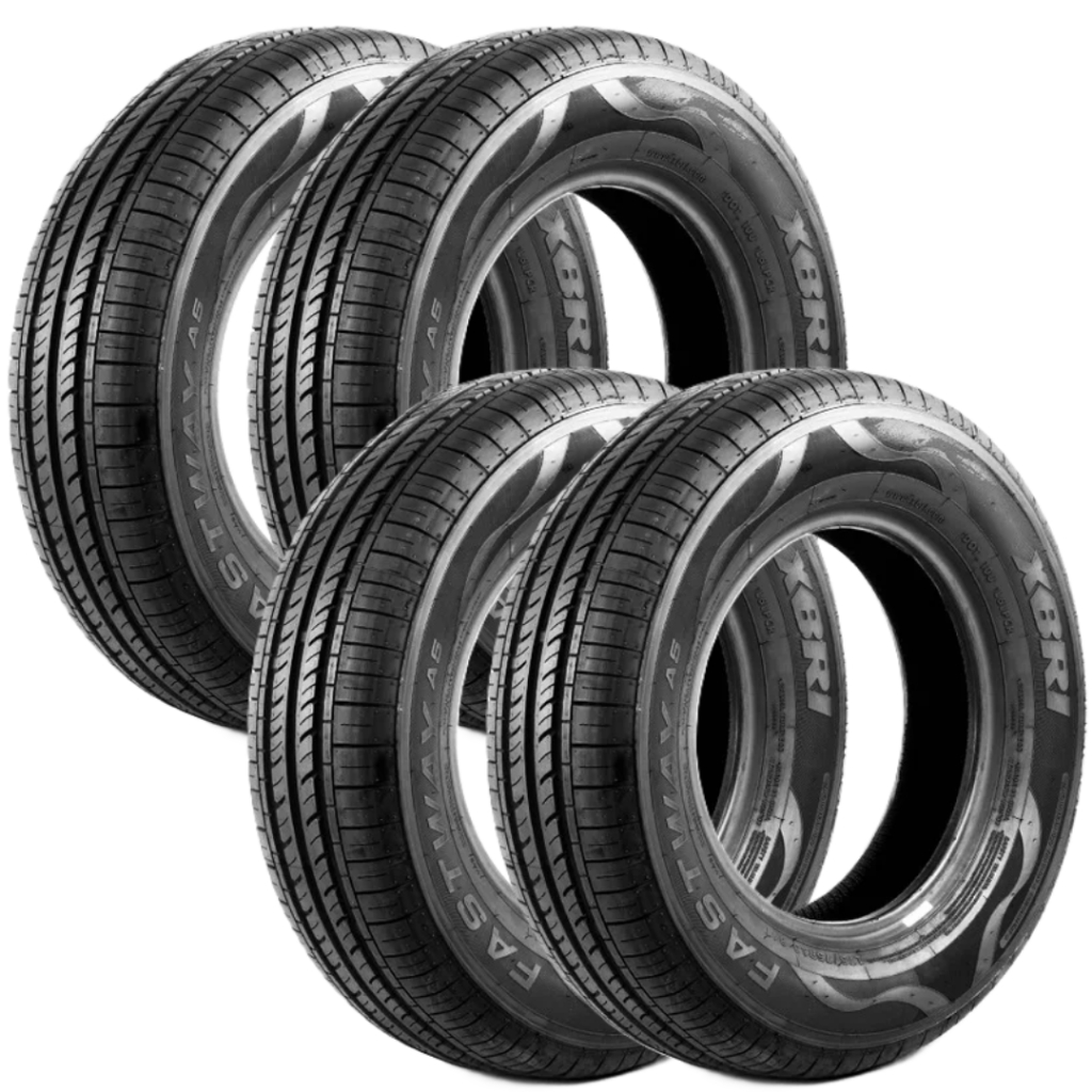 Jogo 4 Pneus 175/75 R13 XBRI Fastway A5 84T Aro 13 Novos
